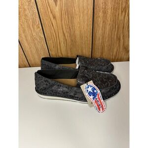 Ariat Women's Leopard Cruisers Slip On Loafers Casual Shoe Size 8